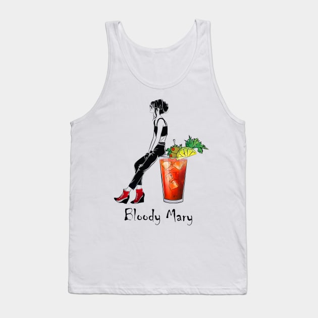 Bloody Mary Tank Top by Miki De Goodaboom